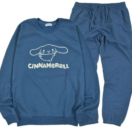 Cinnamoroll Set 抓絨襯裡三麗鷗角色家居服家居服睡衣, SD產品編號：10999193, 購物滿$600可享免運費, 發貨日期: 約14個工作天