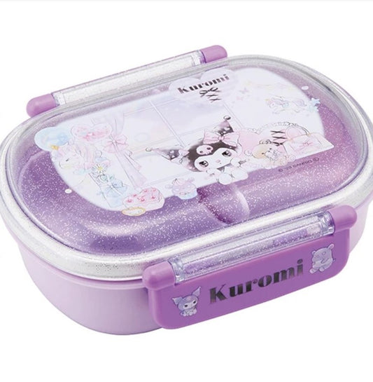 抗菌洗碗機安全蓬鬆蓋子緊午餐盒橢圓形 [Kuromi 23] Skater, SD產品編號：11846331, 購物滿$600可享免運費, 發貨日期: 約14個工作天
