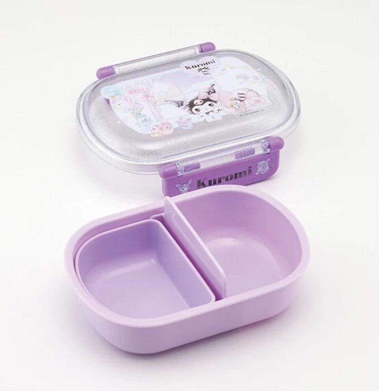 抗菌洗碗機安全蓬鬆蓋子緊午餐盒橢圓形 [Kuromi 23] Skater, SD產品編號：11846331, 購物滿$600可享免運費, 發貨日期: 約14個工作天