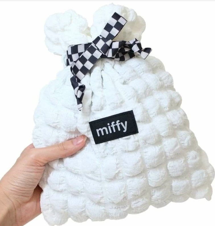 Miffy,【抽繩袋】米菲抽繩袋Pokopoko系列, SD產品編號, ：11957902, 購物滿$600可享免運費, 發貨日期: 約14個工作天