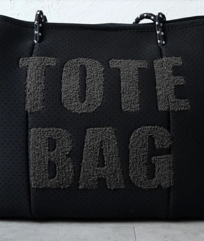 Handbag, No.300064 氯丁橡膠刺繡A4手提包, SD產品編號：11590893, 購物滿$600可享免運費, 發貨日期: 約14個工作天